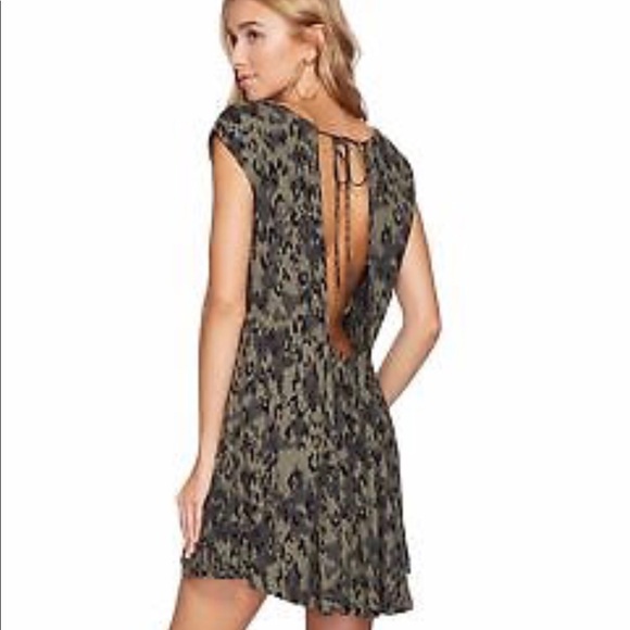 Free People Fake Love open back cap sleeve dress - Picture 5 of 14